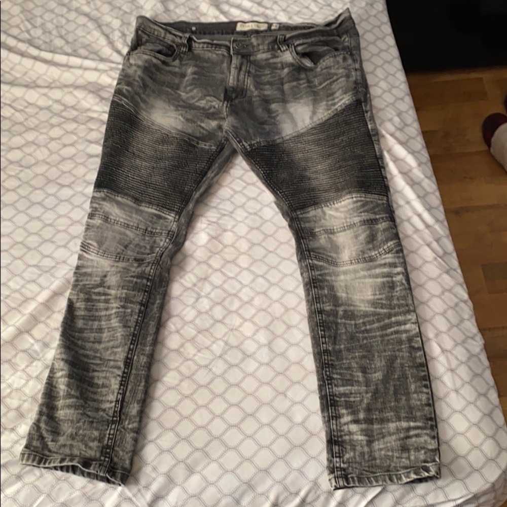 Evolution in design size 38 skinny fit biker jeans